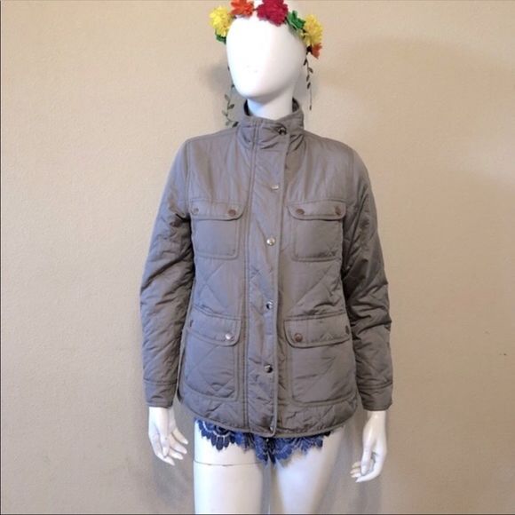 Thread & Supply Fleece Lined Quilted Utility Jacket Size Small - Picture 3 of 13